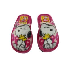 Zapatilla niña fucsia dibujo Snoopy Andinas