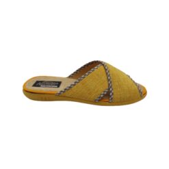 zapatilla de casa tiras cruzadas amarillo de Nevada