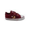 deportivo bajo velcro lona granate Converse