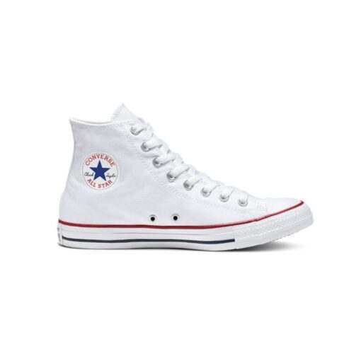 deportivo bota lona blanca Converse