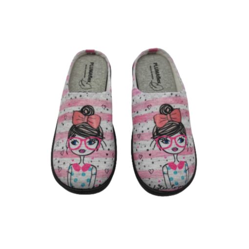 Zapatilla rosa chicas Roal