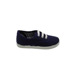 Zapatilla lona inglés cordón azul Vulca-Bicha