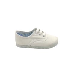Zapatilla lona inglés cordón blanco Vulca-bicha