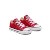 Converse verano bajo lona roja
