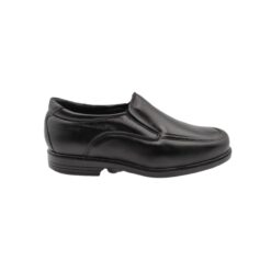 zapato hombre ancho especial copete negro Clayan