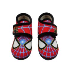 zapatilla botín velcro rojo spiderman Vulca-Bicha