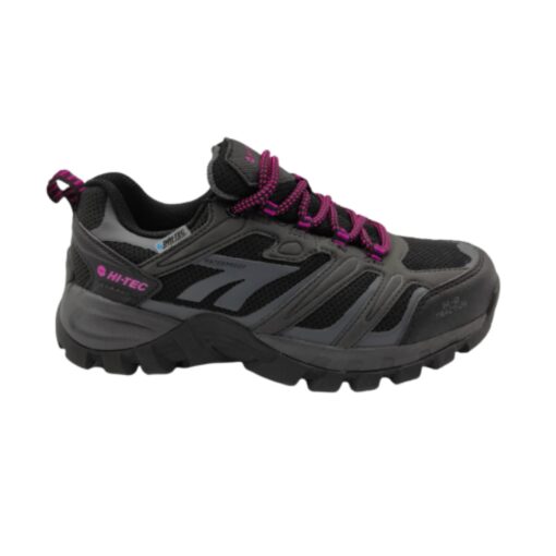 Deportivo de montaña negro-fucsia HI-TEC.