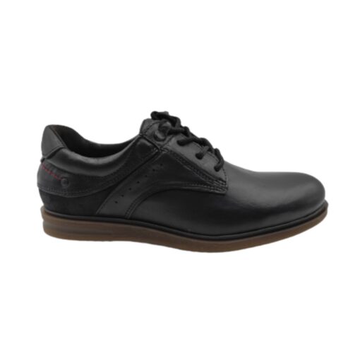 zapato piel cordón negro Leyland