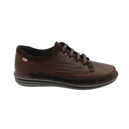 Zapato casual cordón marrón On Foot