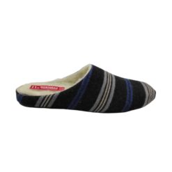 Zapatilla chinela lana gris Norteñas