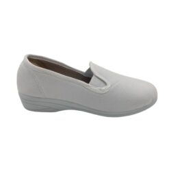 zapatilla de calle lona blanco Norteñas