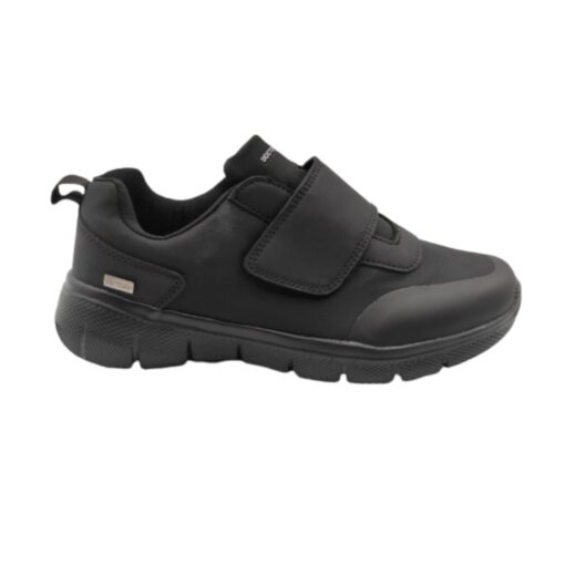 zapatilla deportiva velcro negro Doctor Cutillas