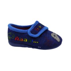Alternative view of Zapatilla cerrada velcro frase "trampulleiro" Michu.