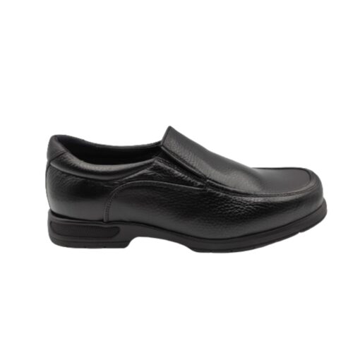 Zapato copete piel negro Tolino