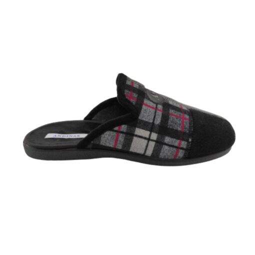 Andinas zapatilla hombre negro.