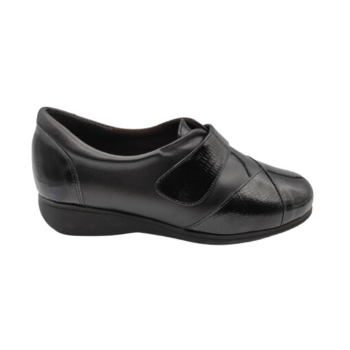 Zapato velcro negro Doctor Cutillas.