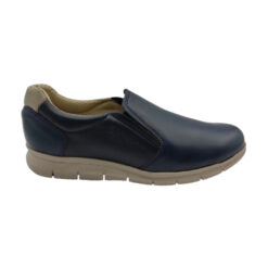 Zapato hombre copete azul Clayan.