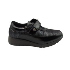 Zapato velcro negro 30'S.