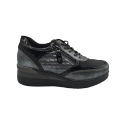 Zapato cuña negro Shoewear.