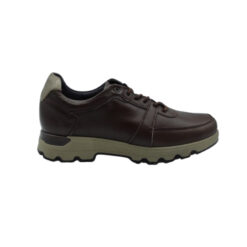 Zapato sport hombre cordón marrón Clayan.