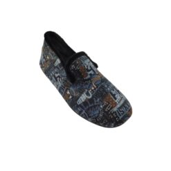 Alternative view of Zapatilla hombre letras negro.
