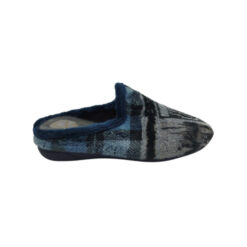 Zapatilla chinela hombre azul.