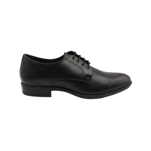 Zapato hombre picado negro T2IN.