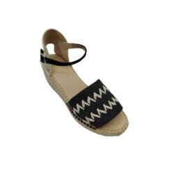 Alternative view of Valenciana Pasfor crochet negro.