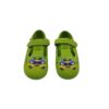 Zapatilla coche rizo pistacho Zapy.