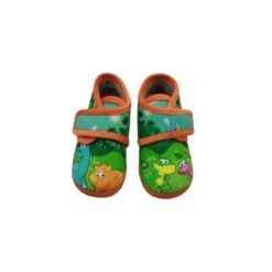 Zapatilla botín dibujo dinosaurios Vulca-bicha.