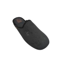 Alternative view of Zapatilla chinela hombre gris Berevere.